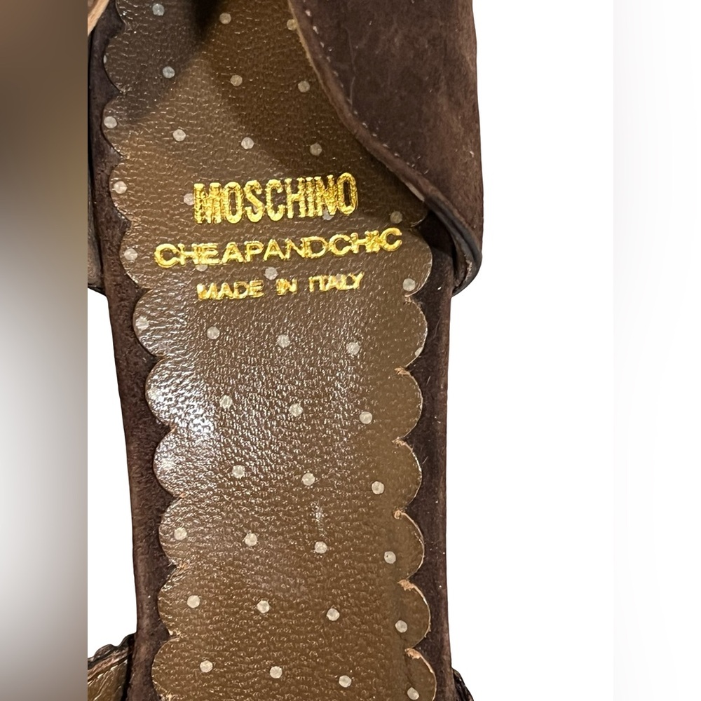 Moschino chic vintage shoes 39 8.5 - Picture 16 of 16